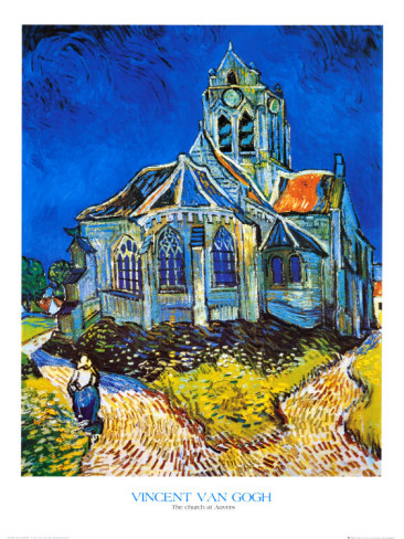 Church at Auvers - Van Gogh Painting On Canvas